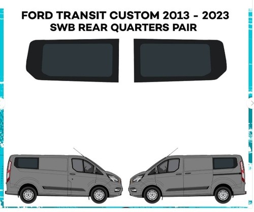 Ford transit custom - transit, tinted