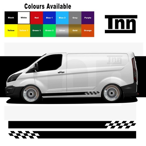 Side stripe stickers - side, decals