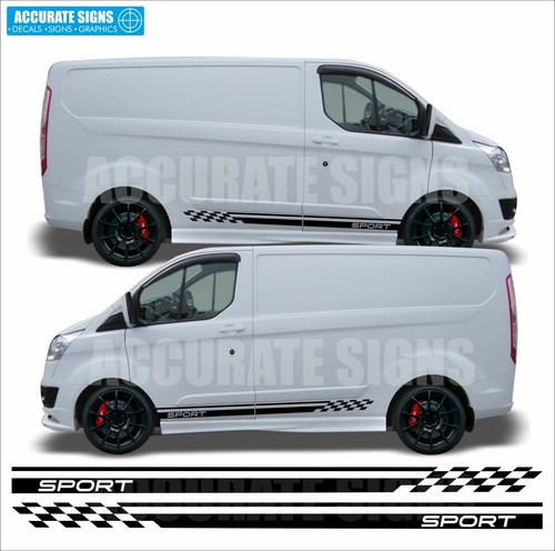 Side stripes for ford - side, transit