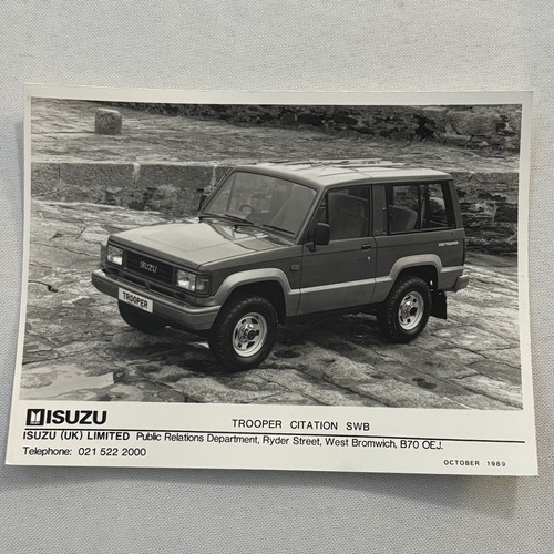 Isuzu trooper citation swb - trooper,