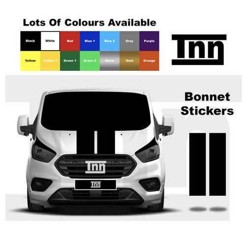 Bonnet stripe stickers - bonnet,