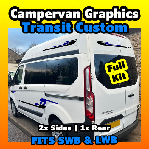 Day van camper - van, graphic