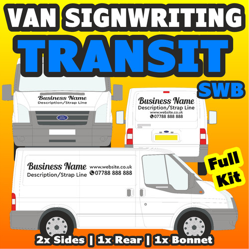 Ford transit mk2 van sign - van,
