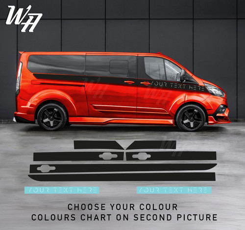 Ford transit custom van side - transit,