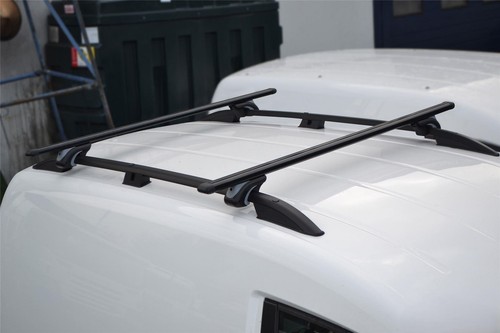 Black roof rails cross - roof, +
